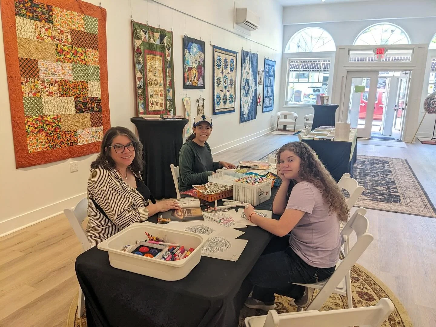Last Saturday at The BEAR, participants got hands-on with bookbinding &mdash; learning the craft, sparking ideas, and leaving with their very own handmade sketchbook. 📒✂️ Now fill those pages! Stop by anytime to use our free collaging materials and 