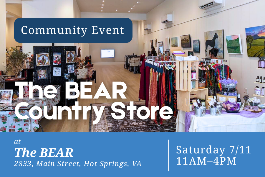 BEAR Country Store | July
