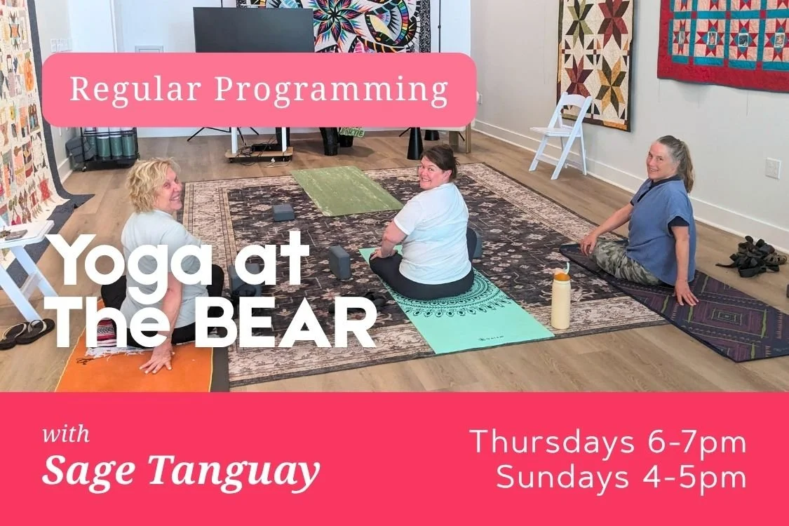 Regular Programming | Yoga at The BEAR 8/16