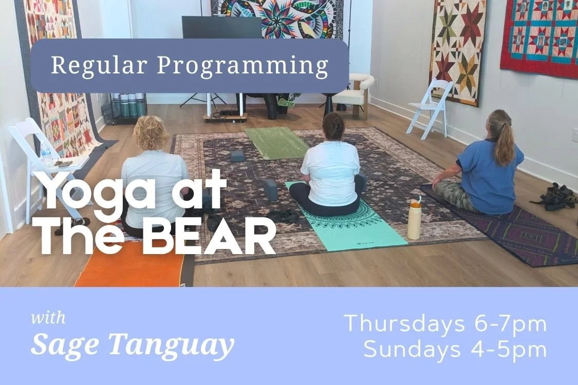 Regular Programming | Yoga at The BEAR 8/20