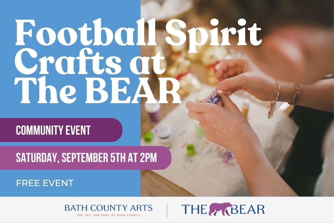 Community Event | Football Spirit Crafts at The BEAR