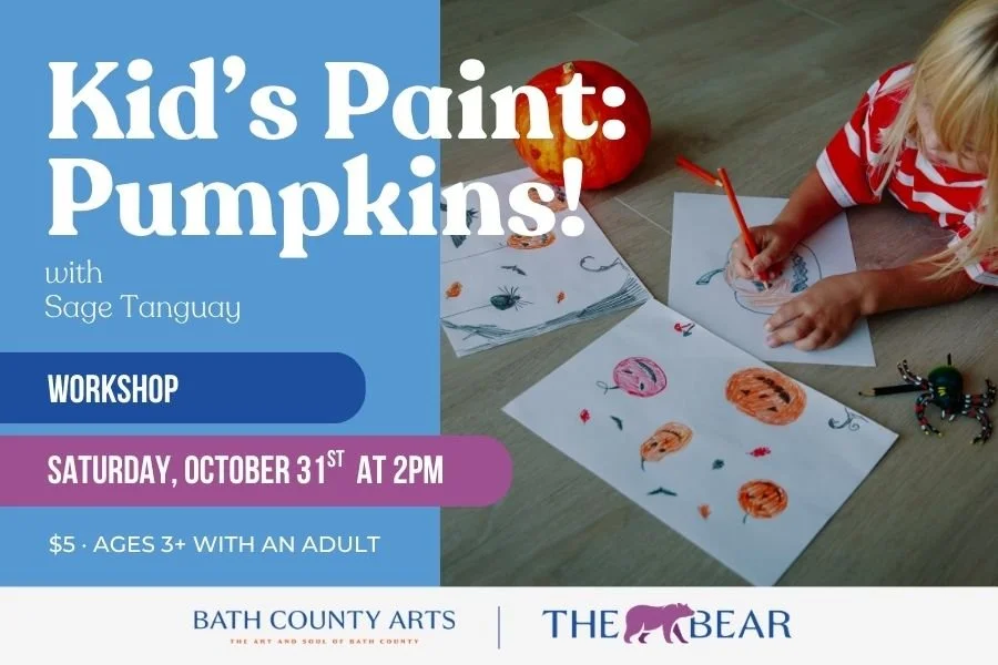Workshop | Kids paint pumpkins