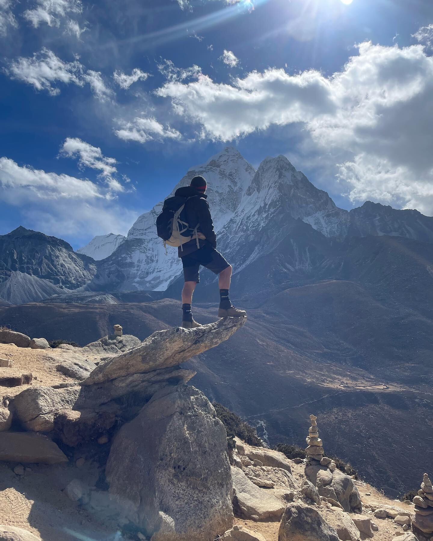 Day 6 #acclimitisationtrek around  #dingboche circa 4,600m

#ebc
#amadablam 
#nepal 
#preparationtrek 
#altitudetraining 
#theseviews