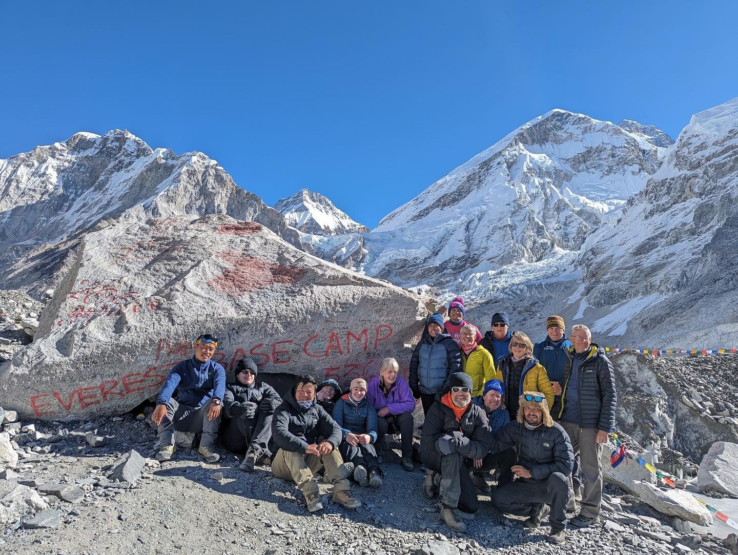 Congratulations to team @venture_force 2023 on reaching #everestbasecamp earlier today. 

Not only a huge all round team achievement but some massive personal challenges for everyone involved 👏👏

A very humbling, satisfying and unexpected experienc