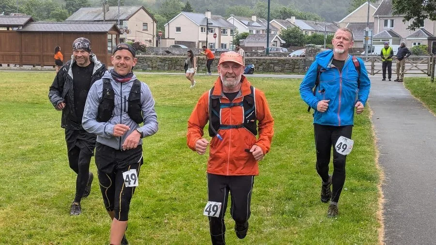 A long day for team Sergeant O&rsquo;Connor&rsquo;s Lonely Hearts Club Band at the #snowdonia7 yesterday 

Rain pretty much from start to finish and not a view all day. 

Best view of the day saved until sunset at #caernarfon 

As always we&rsquo;ll 
