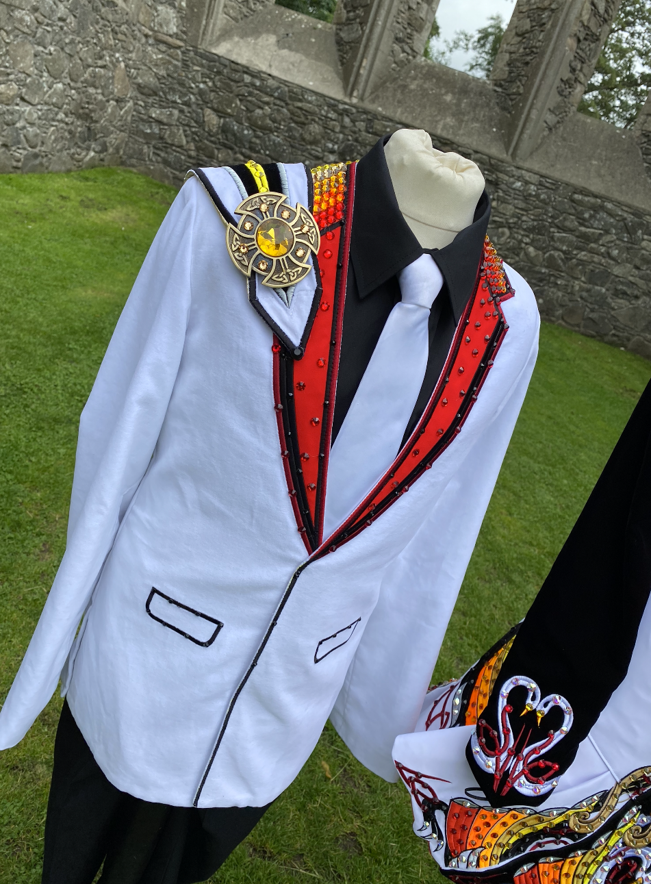Traditional White Blazer