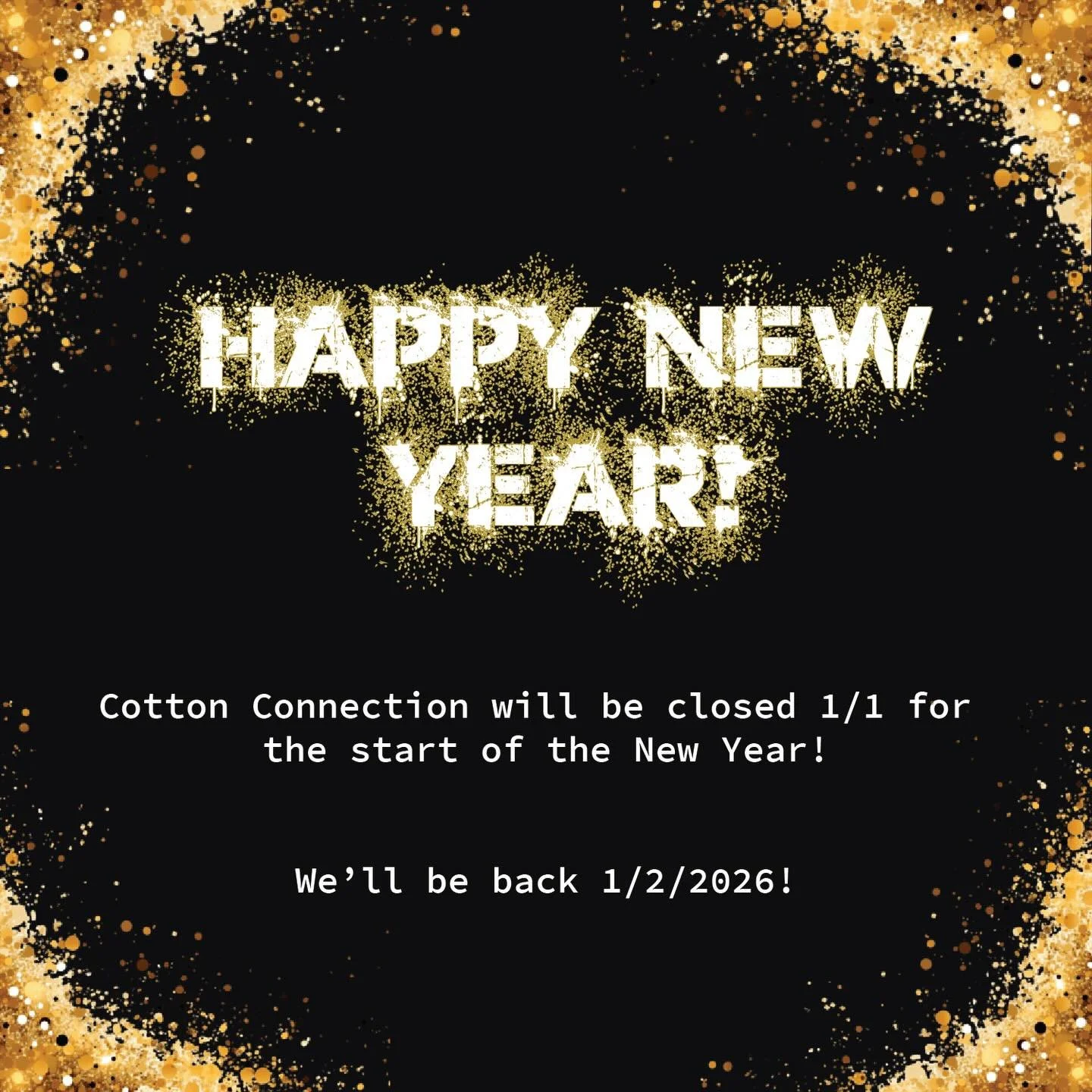 Happy last day of 2025 everyone!!! 🥂🎉🥳