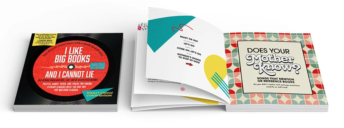 Cover and interior of I Like Big Books and I Cannot Lie