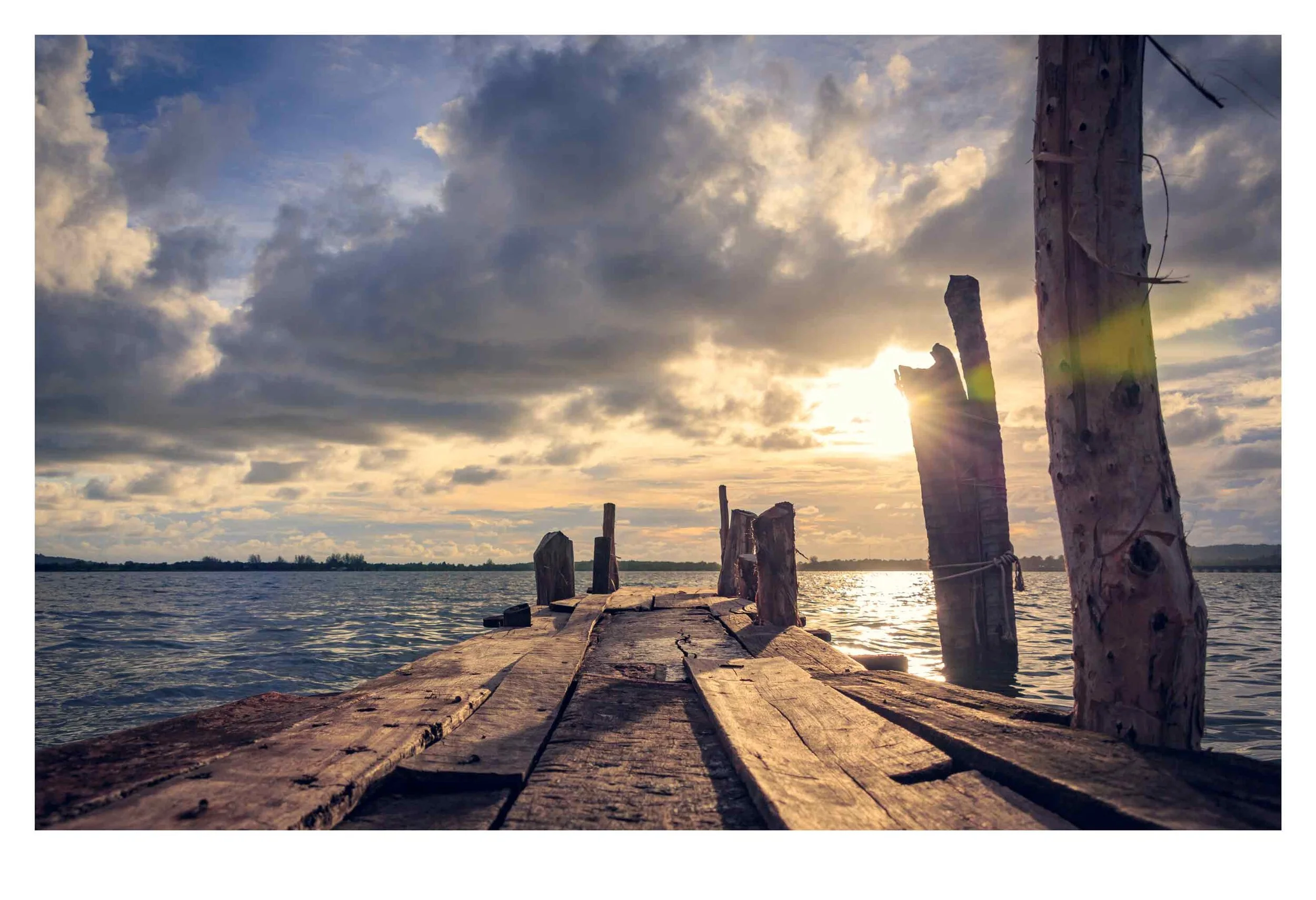 Wooden Dock Cambodia