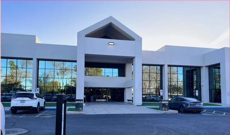 The entrance to the Centre Medical Building, Innovative Dentistry Biltmore at 4444 N 32nd Street Suite 100 Phoenix, AZ