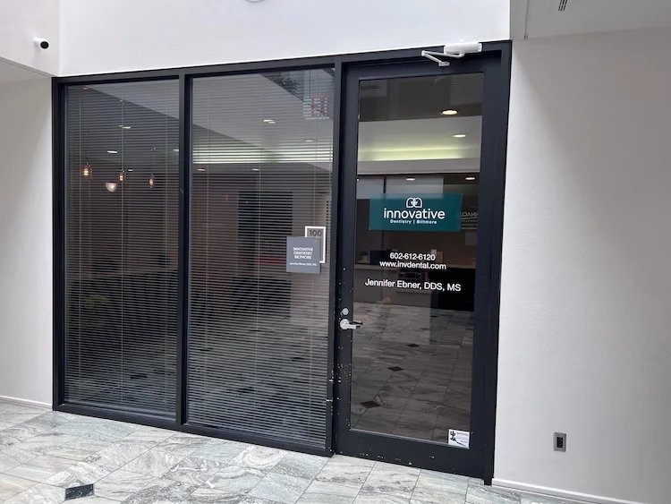 Entrance to Innovative Dentistry Biltmore at 4444 N 32nd Street Suite 100 Phoenix AZ