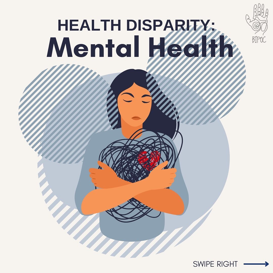 To continue our discussion on health disparity, this post will focus on the topic of mental health and its affects in minority groups.

📊The current statistics show how important it is to bring awareness and address these disparities. 

📖Current me