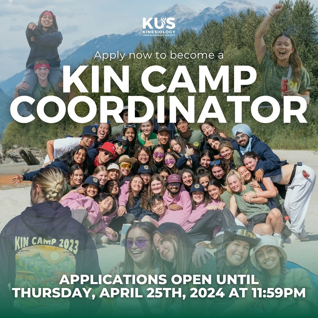 Applications NOW OPEN for the biggest event of the year‼️ Want to be a part of making the first year experience one they&rsquo;ll never forget?

Apply now to be a Kin Camp Coordinator for Kin Camp 2024 and help new Kinners get familiar with our kin-m