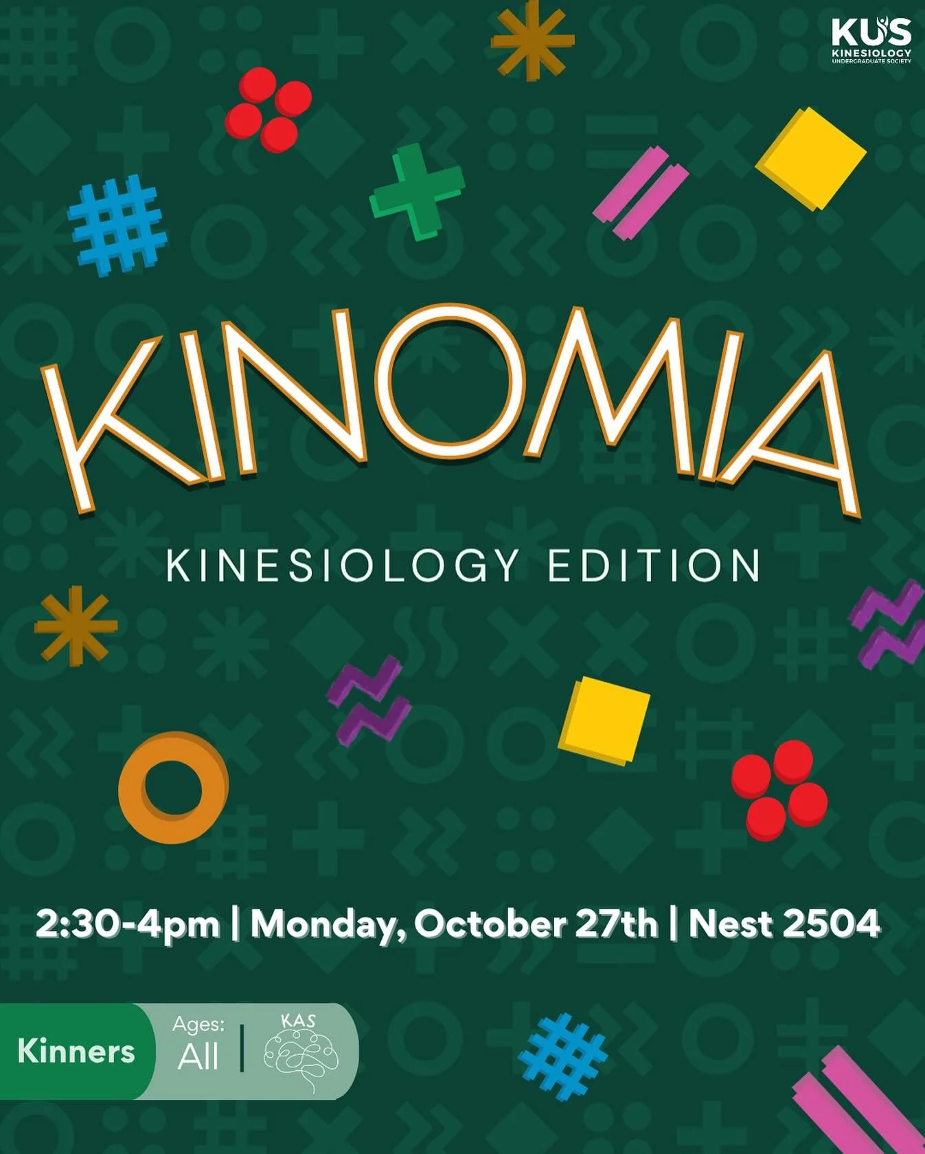 QUICK, THINK FAST💥 Come play KINOMIA, the ultimate Kin twist on the classic game Anomia🃏 It&rsquo;s time to put your Kin knowledge to the test, from anatomy, sports, occupations and everything in between 🏋️&zwj;♀️🏀💼 

Snacks will be provided so 
