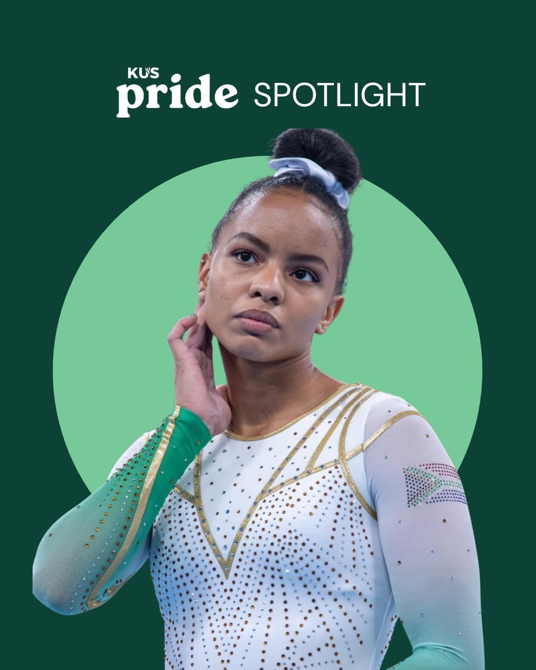 Introducing our spotlight series, a campaign where we&rsquo;ll showcase different 2SLGBTQIA+ athletes and public figures. Today, learn about South African gymnast Caitlin Rooskrantz.