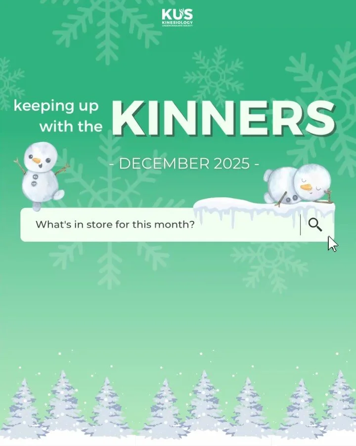 Happy 1st of December Kinners, you&rsquo;ve almost made it to the break! 🎉 

Just because the weathers getting colder doesn&rsquo;t mean we don&rsquo;t have some HOT events lined up before you dedicate all your time to the libraries of UBC! 🔥🤓

We