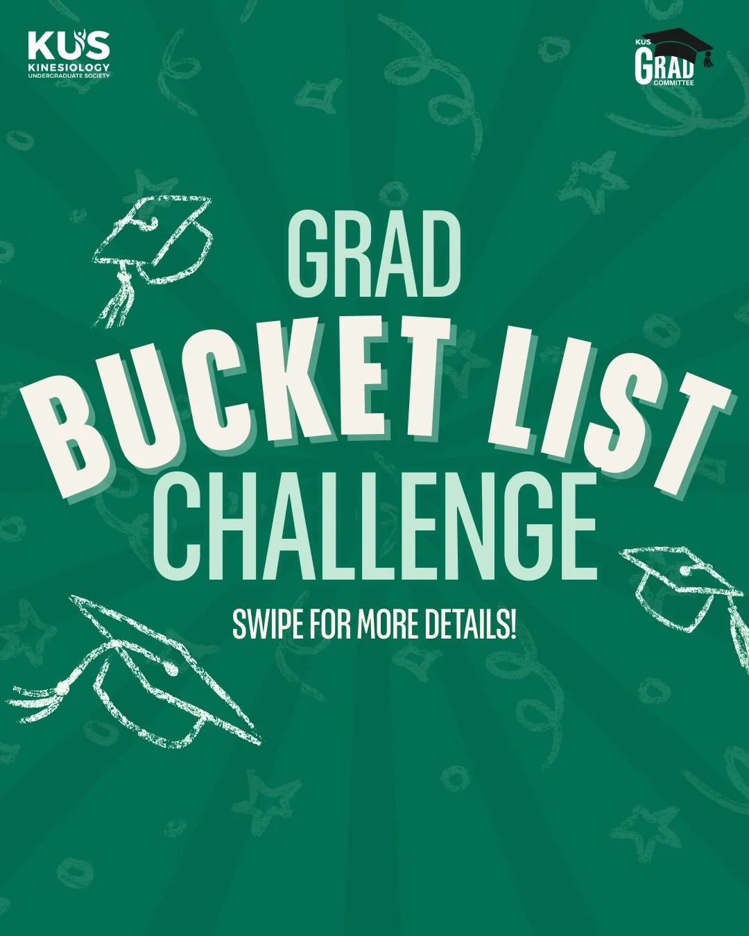 Hey Grads!! 🎓💚

Remember your first year orientation when you told yourself that you&rsquo;ll go check out that UBC event or activity at some point? Here&rsquo;s your chance to check it off your bucket list before you graduate!! For the month of Fe