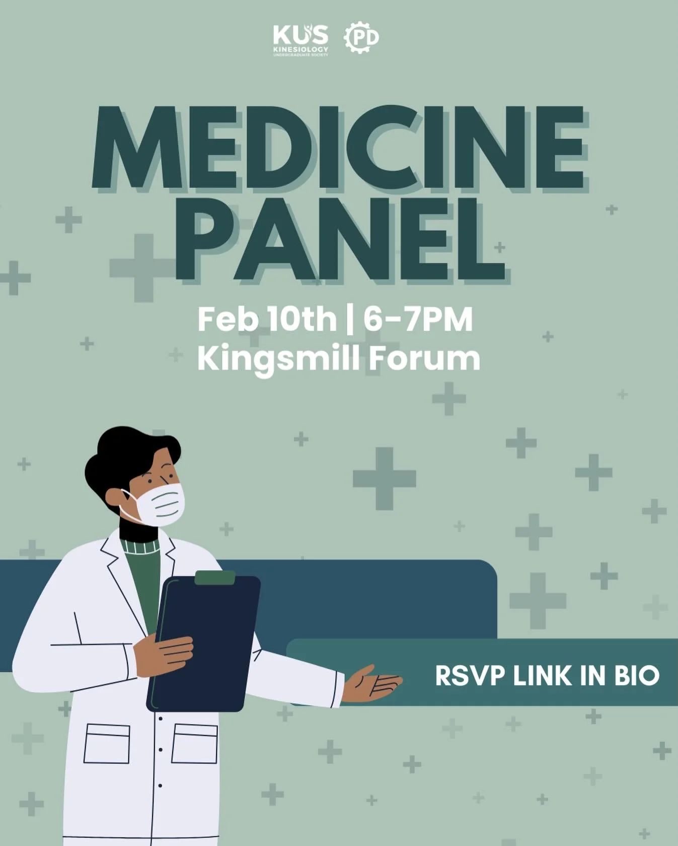 Thinking about a future in medicine? 🥼🩺

Join us for the PD Committee&rsquo;s Medicine Panel! Hear from current medical students and practicing physicians from various specialties 💊🩻

Come ask questions and get inspired for how to pave your own p