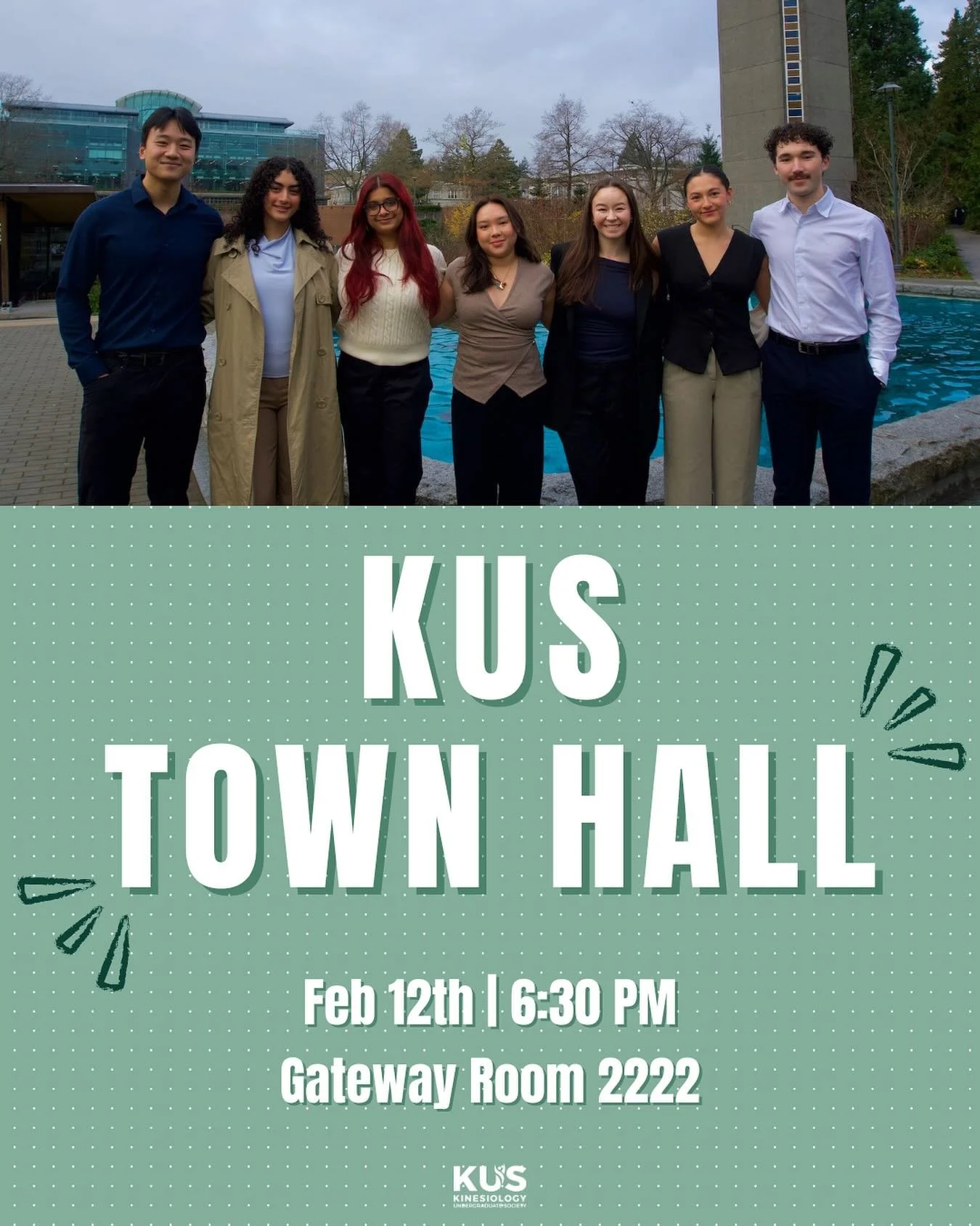 Interested in running to be a KUS Exec in the future?! 😯👀

Come to our annual Town Hall to hear from your current 2025/2026 Executives and learn more about KUS operations, each VP&rsquo;s portfolio, upcoming elections, and more! Bring your question