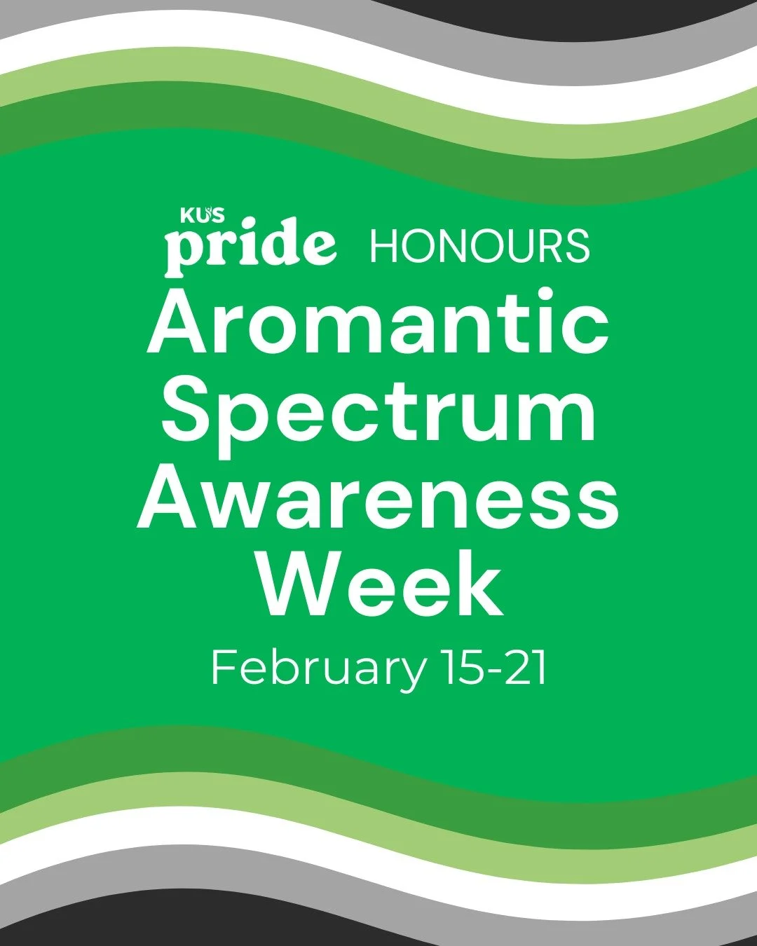 This week, we celebrate Aromantic Spectrum Awareness 2026 dedicated to
spreading acceptance, support, and awareness about the issues and isolation that the Aromantic community faces