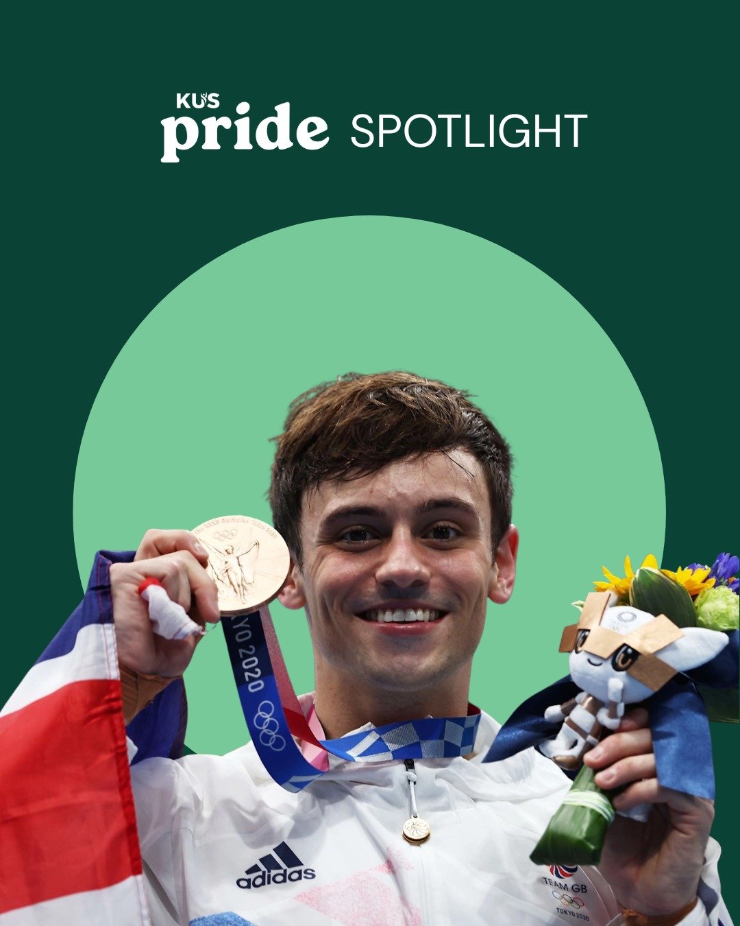 This Athlete Spotlight is on Tom Daley, an Olympic gold medalist, world champion, advocate, and proud member of the 2SLGBTQIA+ community. From making his Olympic debut at just 14 to winning gold at the Tokyo 2020 Olympics, Tom has shown the world wha
