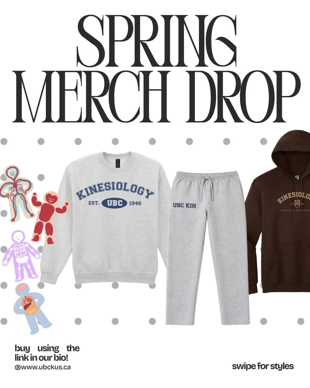 MERCH MERCH MERCH ‼️

Heyyyy KINNERS, we know you&rsquo;ve been putting in the work during this never ending midterm season, so here&rsquo;s a treat&hellip; SPRING MERCH IS NOW AVAILABLE TO ORDER until Tuesday March 10th at 11:59PM!!! 🛒🏃

Find all 