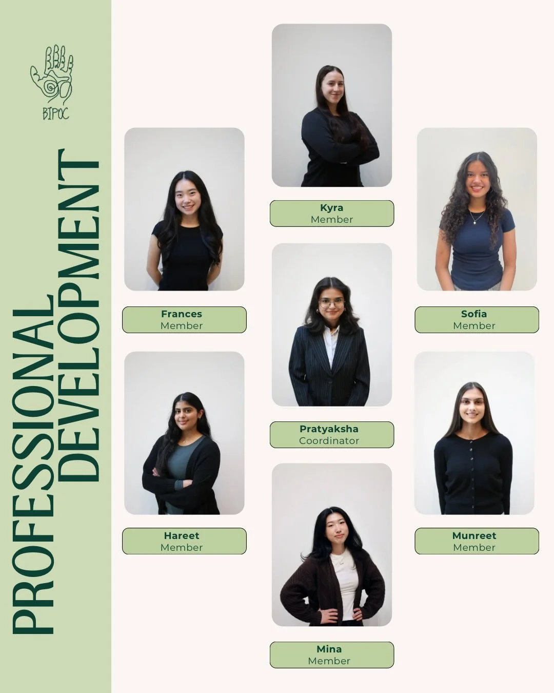 Meet our Professional Development Team 🤎

They are the team behind our amazing panels!

➡️Swipe to meet everyone!