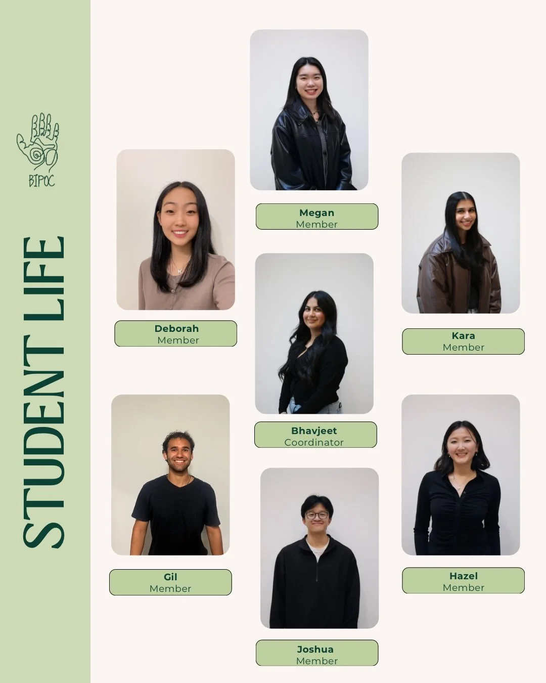 Meet our Student Life Team 🤎

They are the team behind our external and internal social events! 

➡️ Swipe to meet everyone!