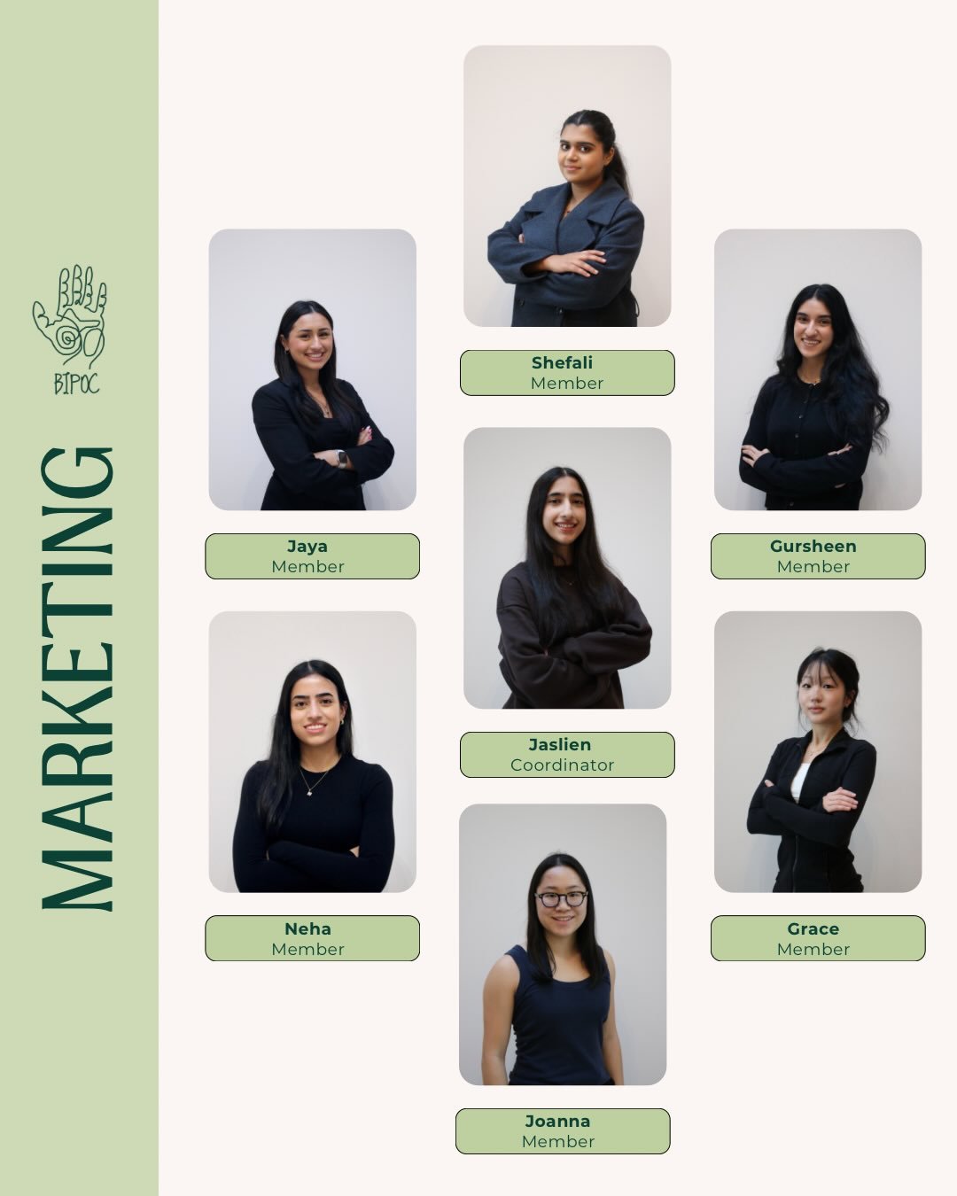 Meet our Marketing Team 🤎

They are the team behind all of our content!

➡️Swipe to meet everyone!