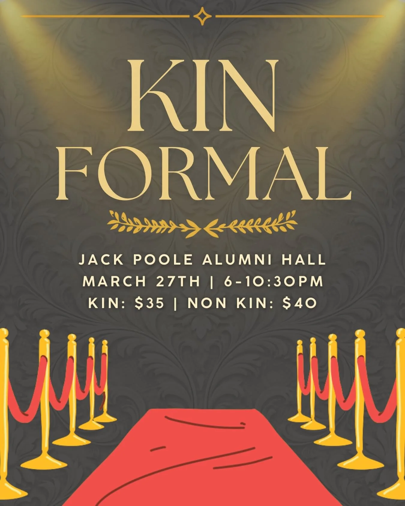 Lights, camera, action 🎬‼️

Think you have what it takes to be the Lead Role? Whether you sing🎤, dance💃🕺or have a niche party trick, now it your time to shine at kinners got talent! 🌟 

With great anticipation, we present to you KIN FORMAL 2026:
