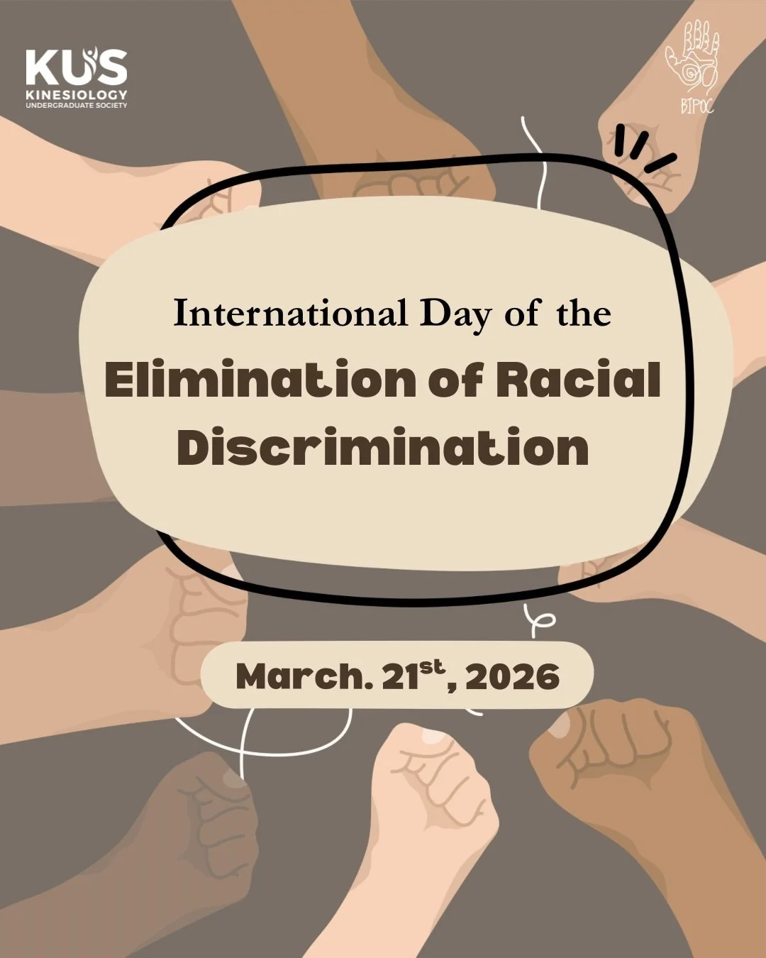 Together, we stand for equality and justice. Let&rsquo;s unite to eliminate racial discrimination and build a world where everyone is treated with dignity and respect. 🤎

#endracialdiscrimination 
#equalityforall