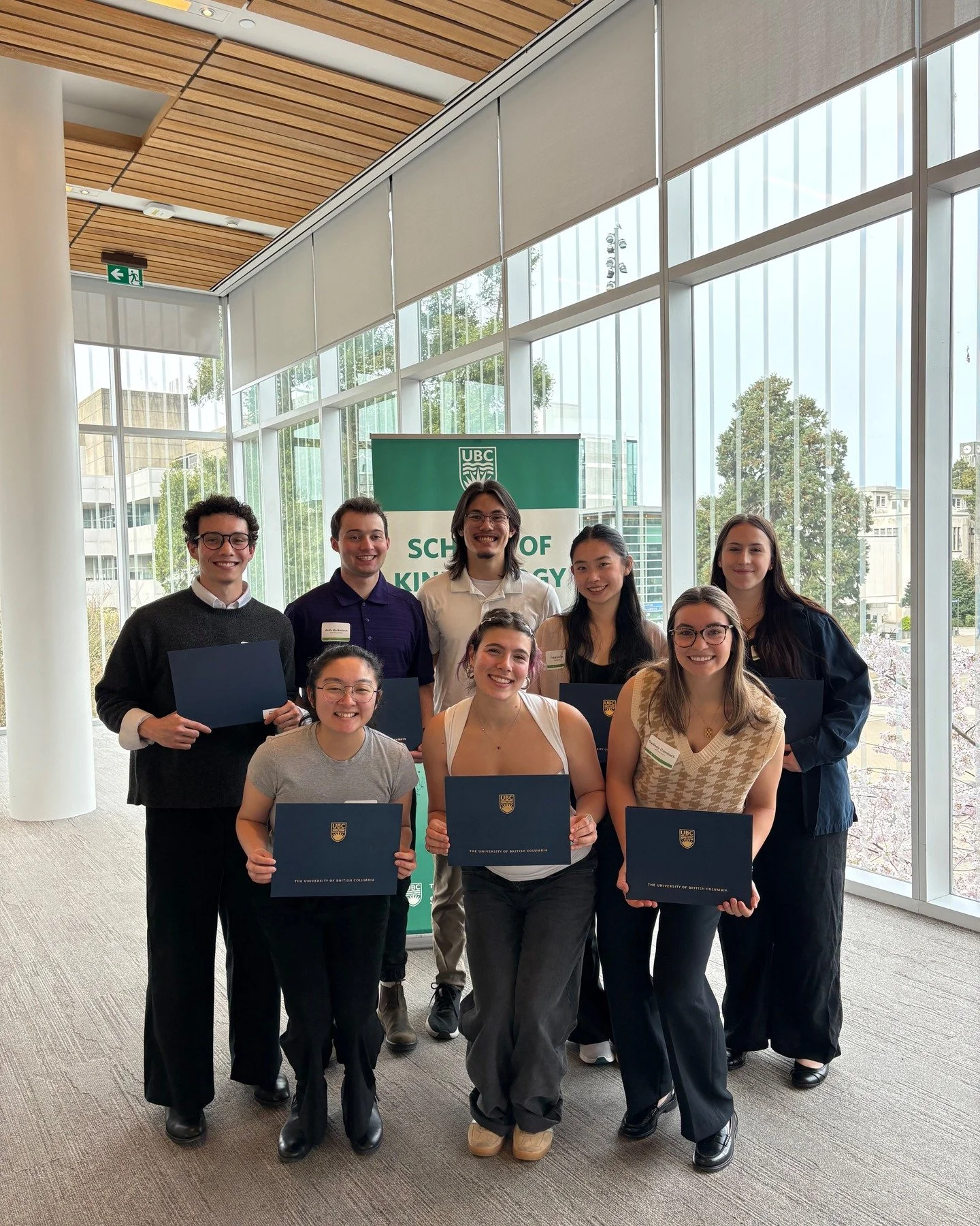 It was wonderful to see some of our members at the Kinesiology Student Leadership Breakfast, recognizing their hard work and dedication to enhancing the student experience.