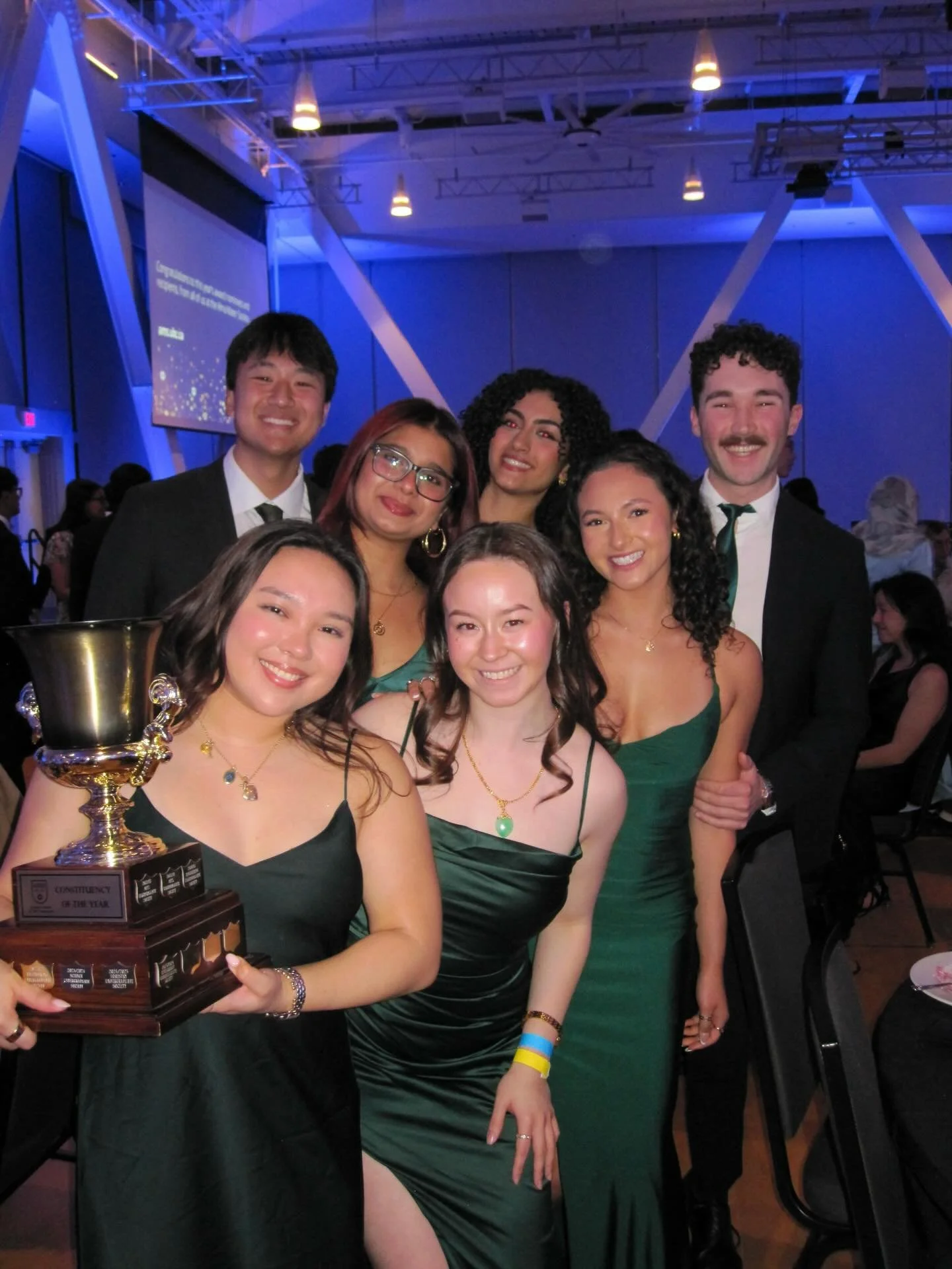 Last week, the KUS had the honour of taking home the prestigious Constituency of the Year award at the AMS Gala! 🏆

This recognition highlights our passion and commitment to fostering community, providing opportunities, and enhancing the undergradua