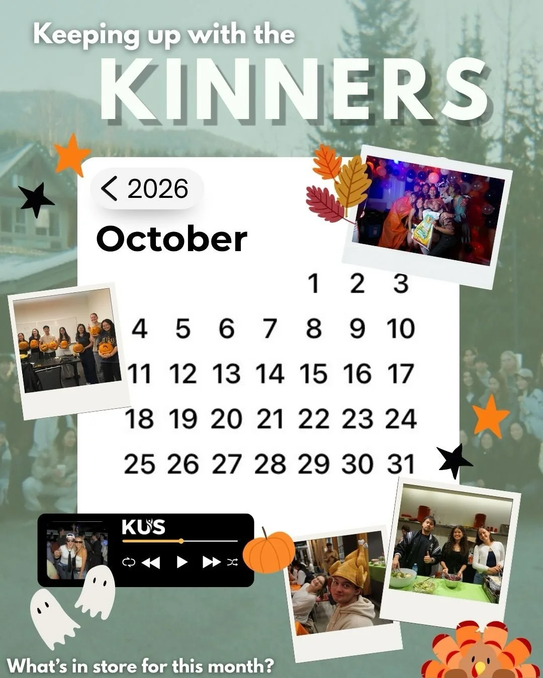 Hey KINNERS, ready for a spooktacular October? 🎃👻

We&rsquo;ve got a KIN-tastic month ahead, packed with events you won&rsquo;t want to miss! 💚

Swipe to see what&rsquo;s coming up! ⏩️