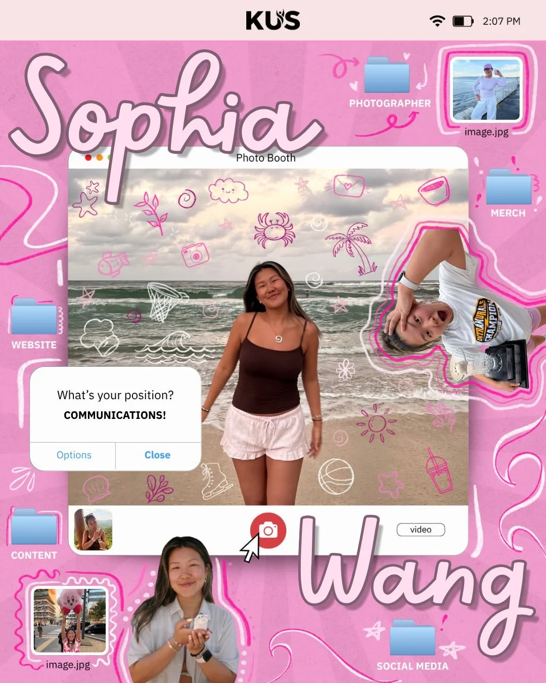 NEXT UP we have our ms comms&hellip; SOPHIA WANG🌟🫧🐑 

Swipe to learn more our VP Communications this year💚🏝️