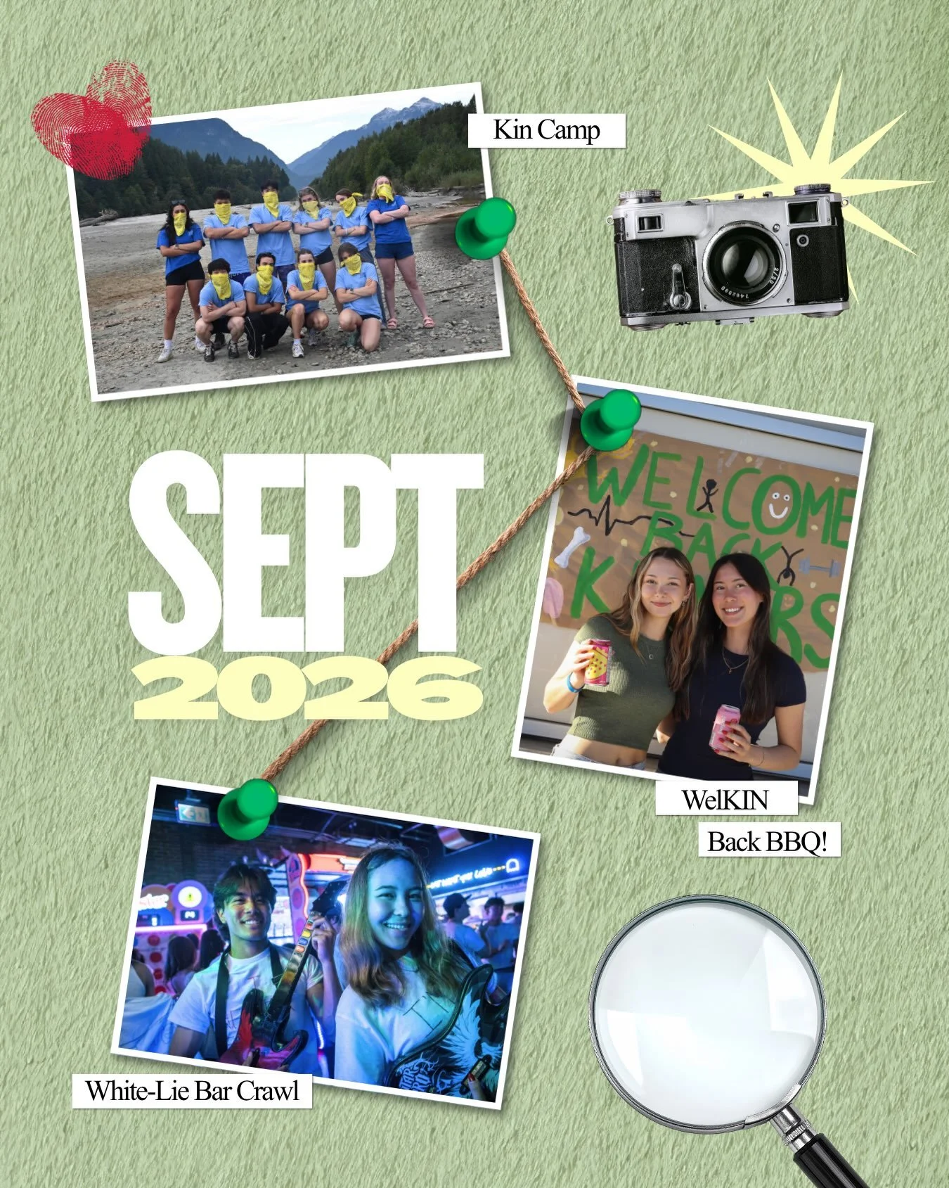 KINNERS WHAT A MONTH‼️💚

We have so many memories to share with you🫂 You can find Kin Camp🏕️ welkin back bbq🌭 and bar crawl🍺 photos on our website or link in bio now🌟