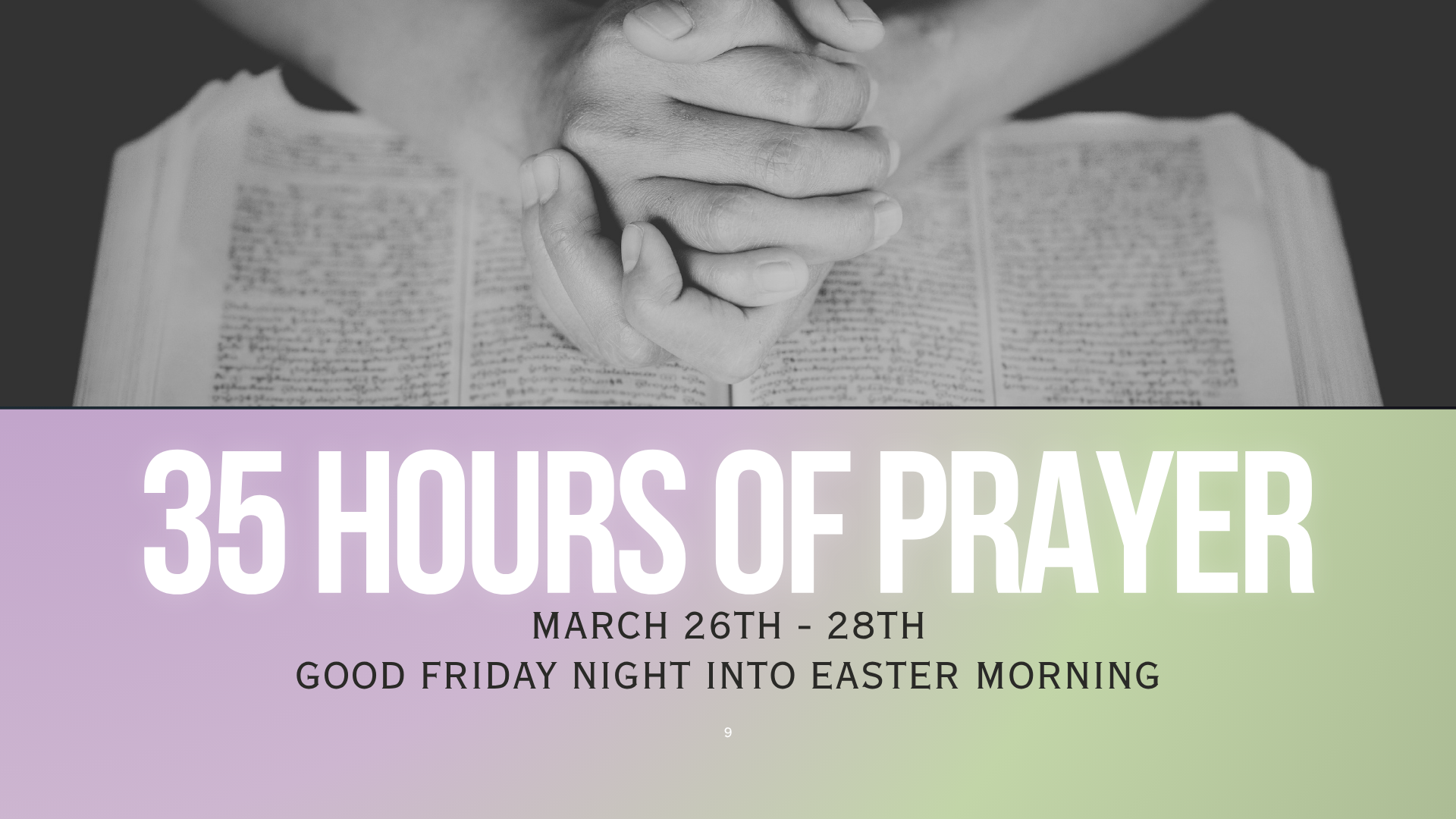 36 Hours of Prayer