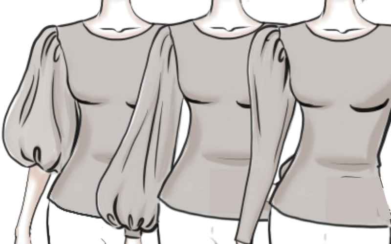 sewing statement sleeves