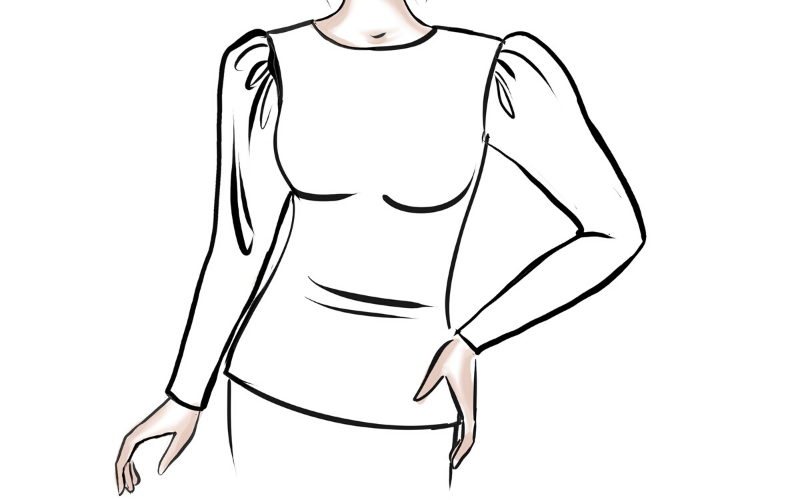 how to sew statement sleeves