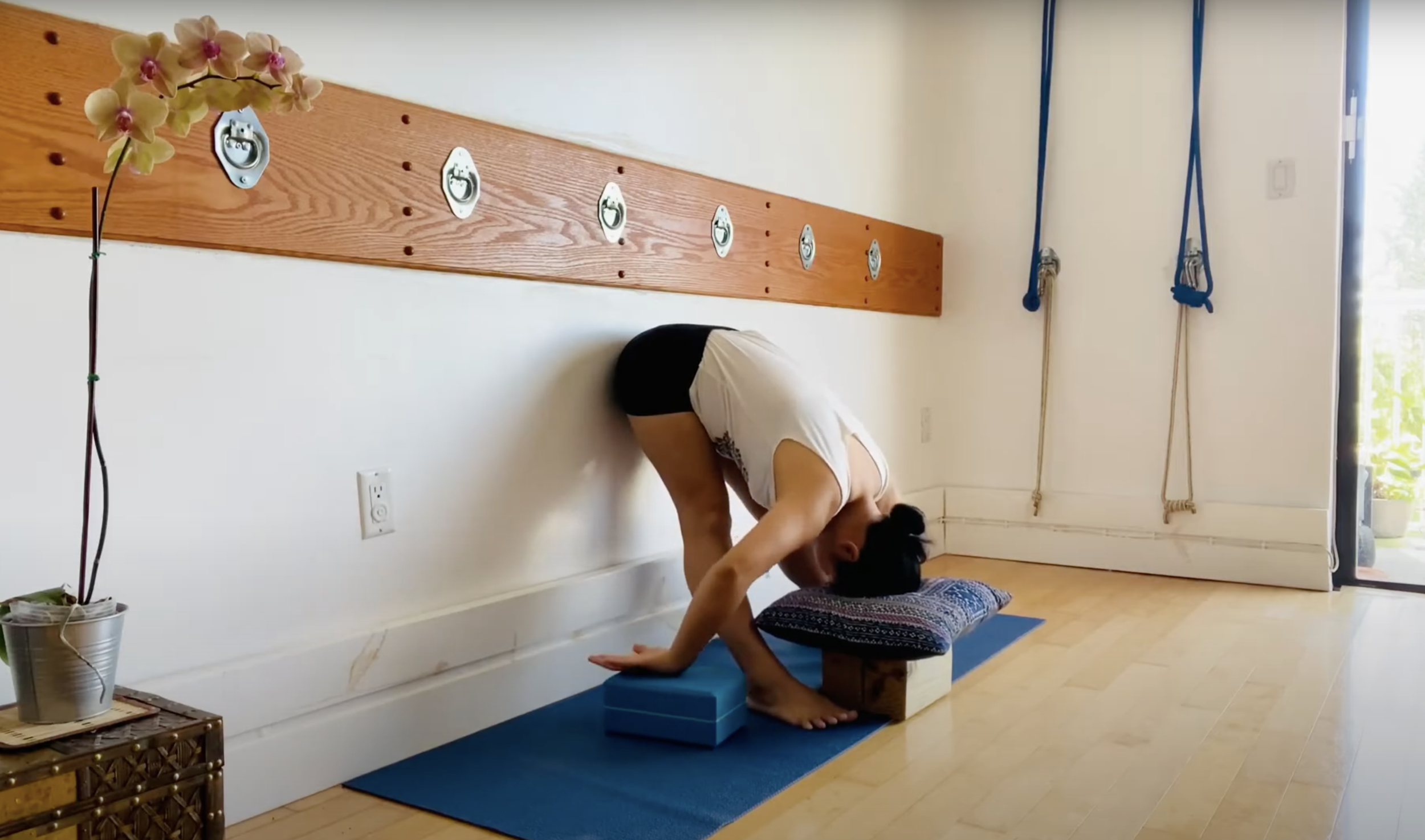 Video Tutorial: Uttanasana head support
