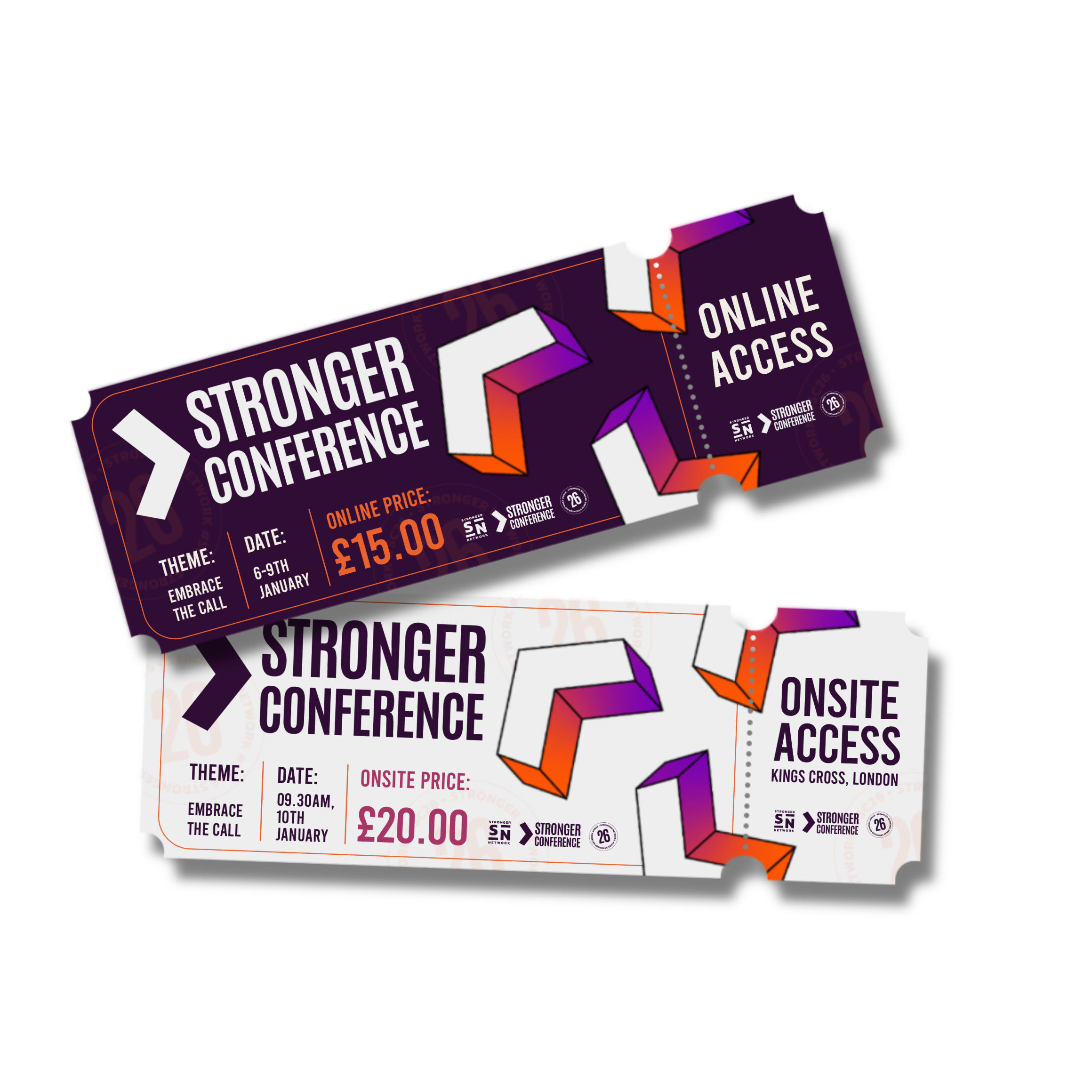 Stronger 2026 - Online & Onsite Ticket