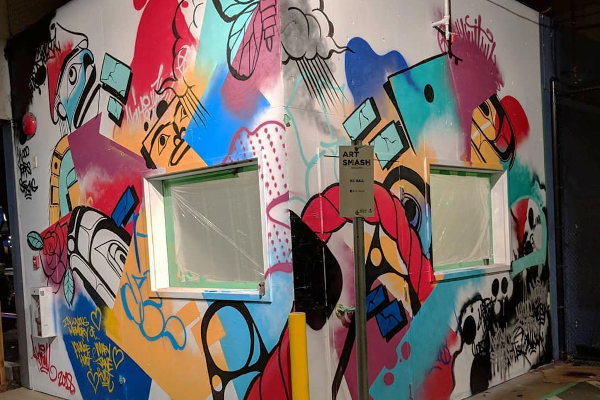 KC Hall Untitled Highlighting Indigenous Voices — Vancouver Mural