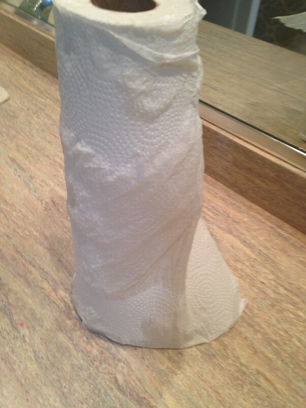 Wet paper towels