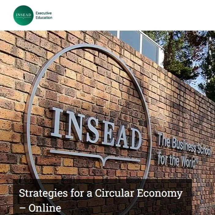INSEAD School of Business - Strategies for a Circular Economy
