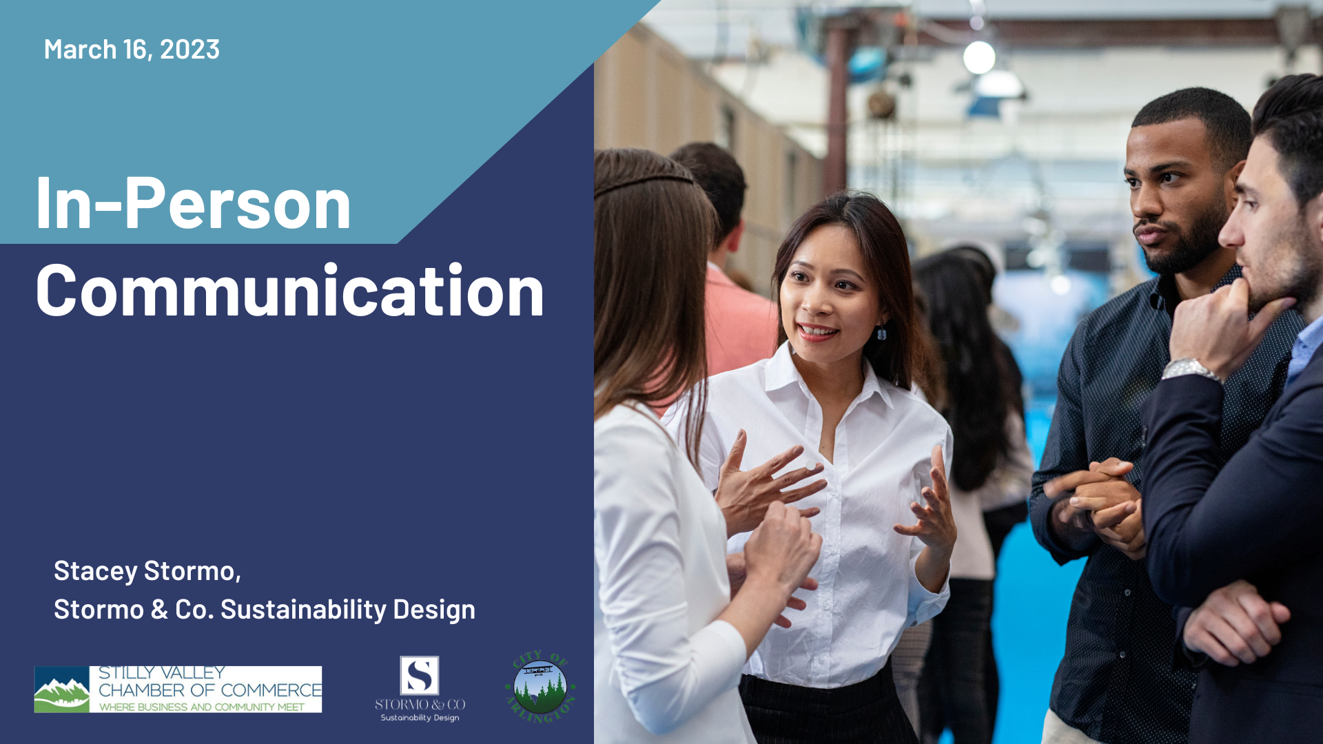 Arlington Chamber of Commerce - In-Person Communication