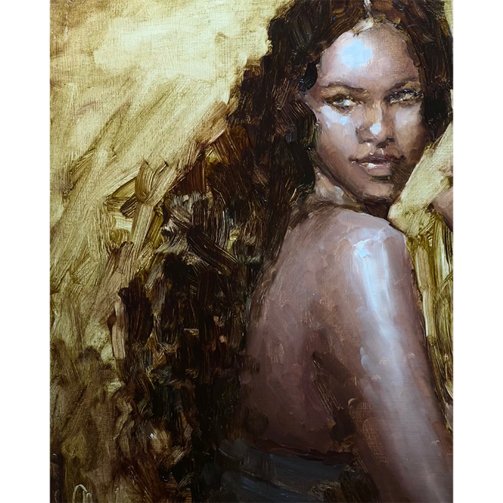 *Olivia Leona Rihanna Oil 11" x 14" $1000.png