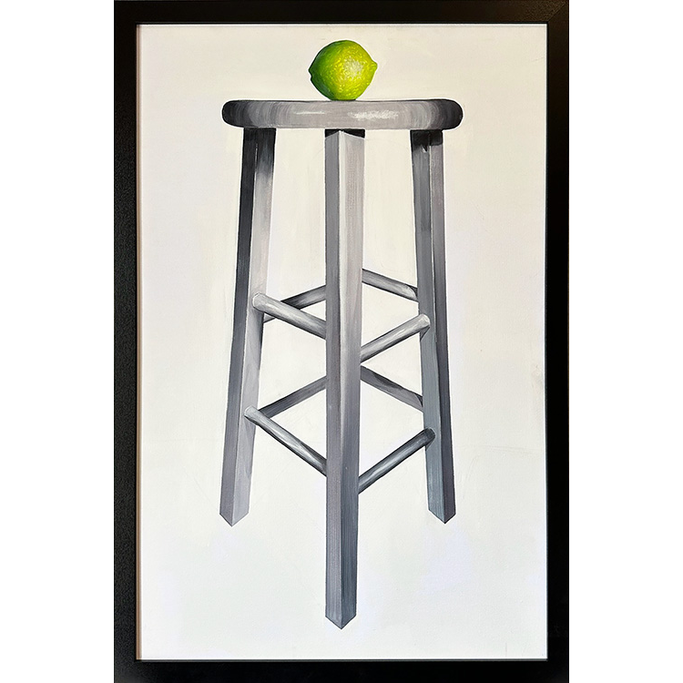 Lime on a Stool