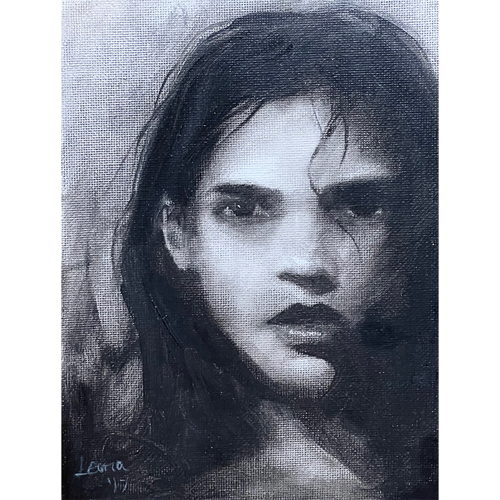 *Olivia Leona The Gaze Oil 6" x 8" $300.png