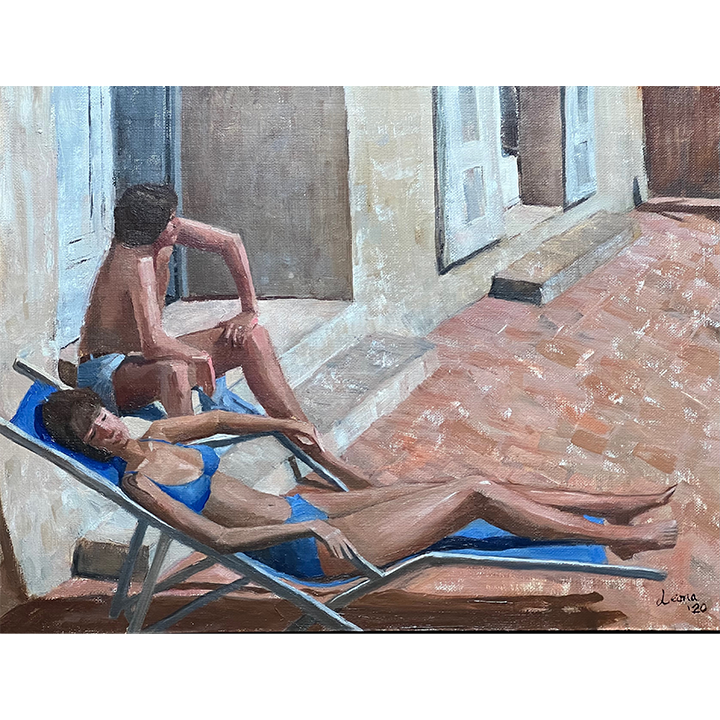*Olivia Leona Around the Center Oil 12" x 16" $1200.png