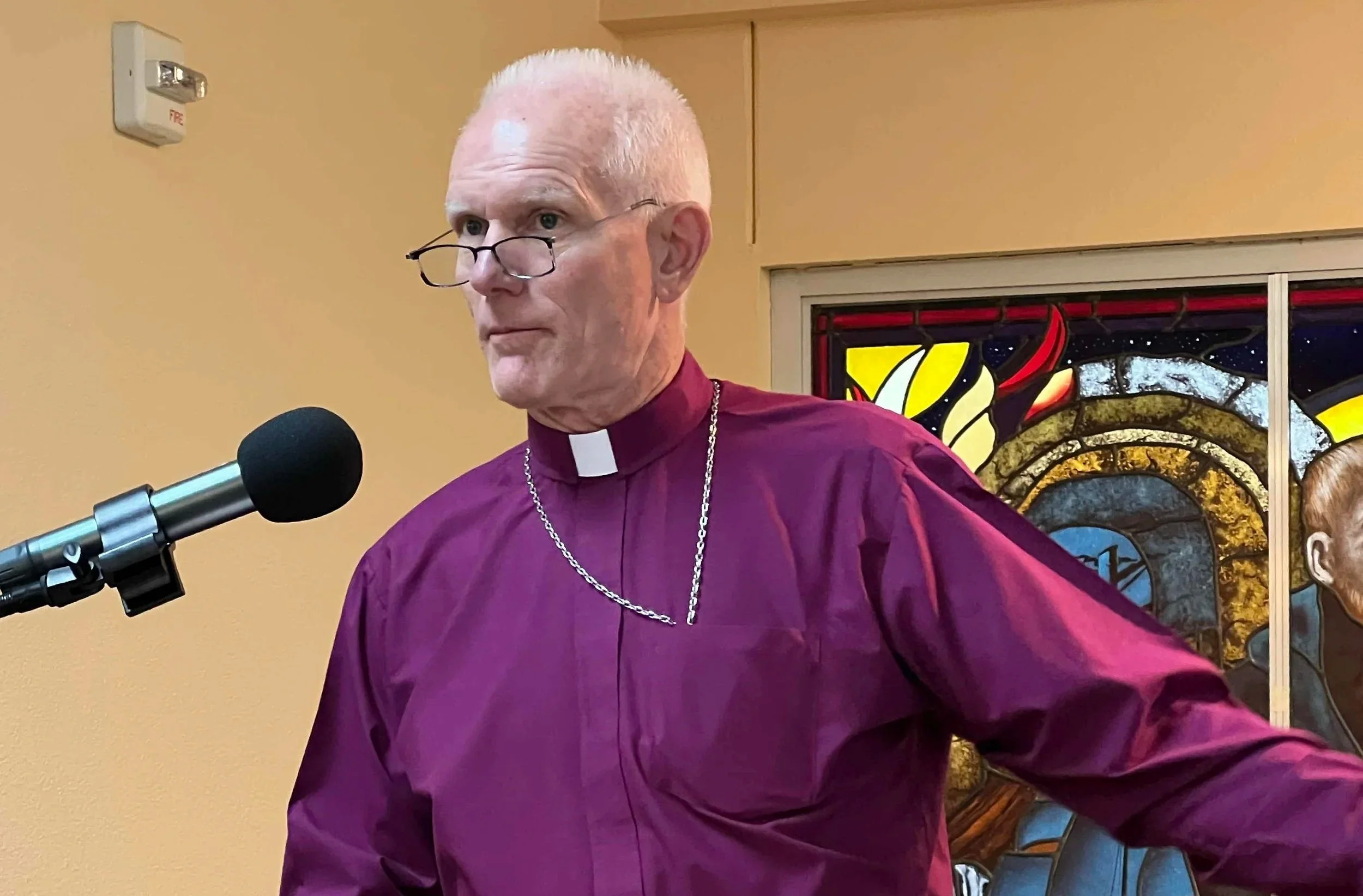 Bp. Scarlett addressing 2026 Retreat